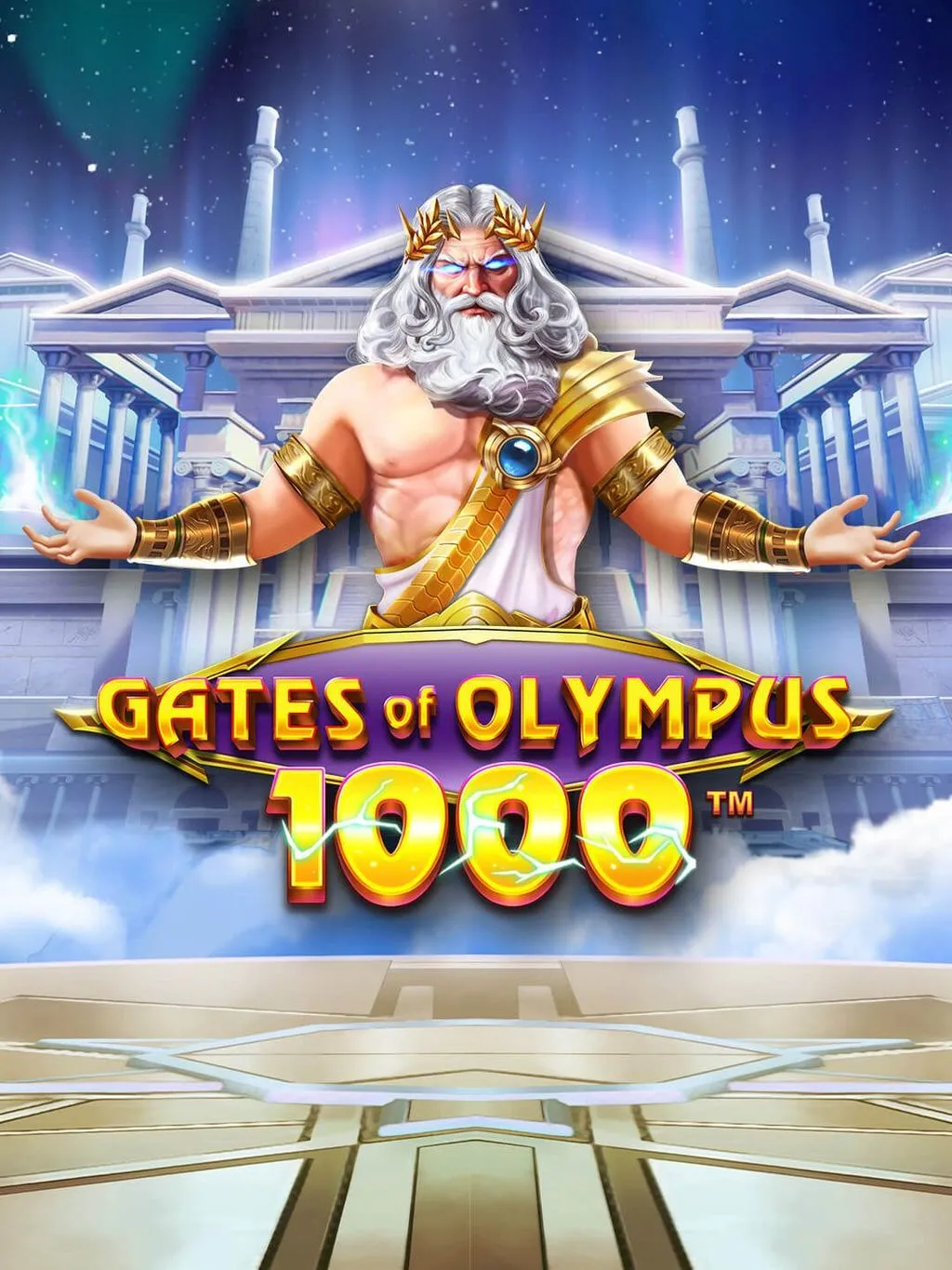 Capture d'écran du jeu à succès Gates of Olympus disponible sur Spinaura
